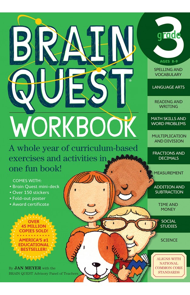 Brain Quest Workbook Grade 3