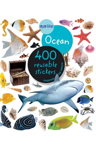 Eye like Ocean - 400 Reusable Stickers Inspired by Nature