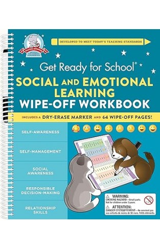Get Ready for School: Social and Emotional Learning Wipe-Off Workbook