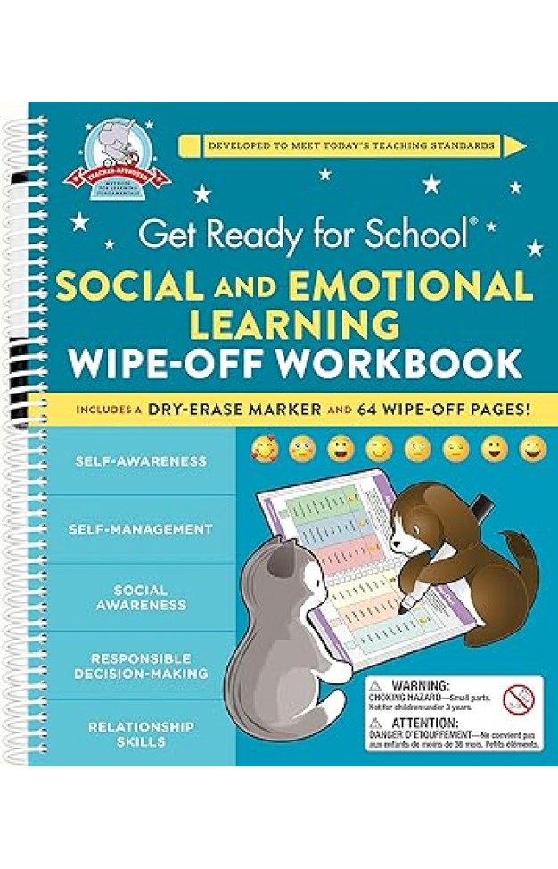 Get Ready for School: Social and Emotional Learning Wipe-Off Workbook