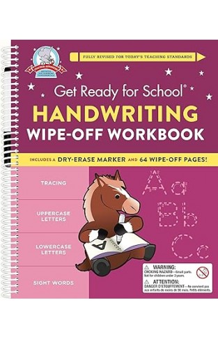 Get Ready for School: Handwriting Wipe-Off Workbook