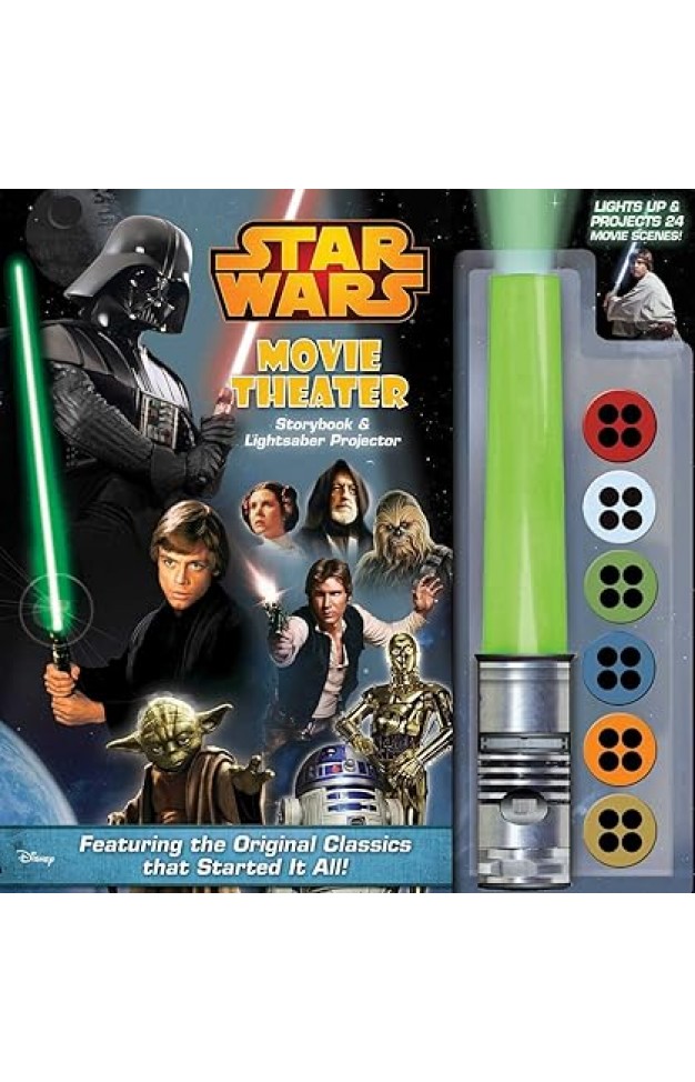 Star Wars Movie Theater Storybook & Lightsaber Projector