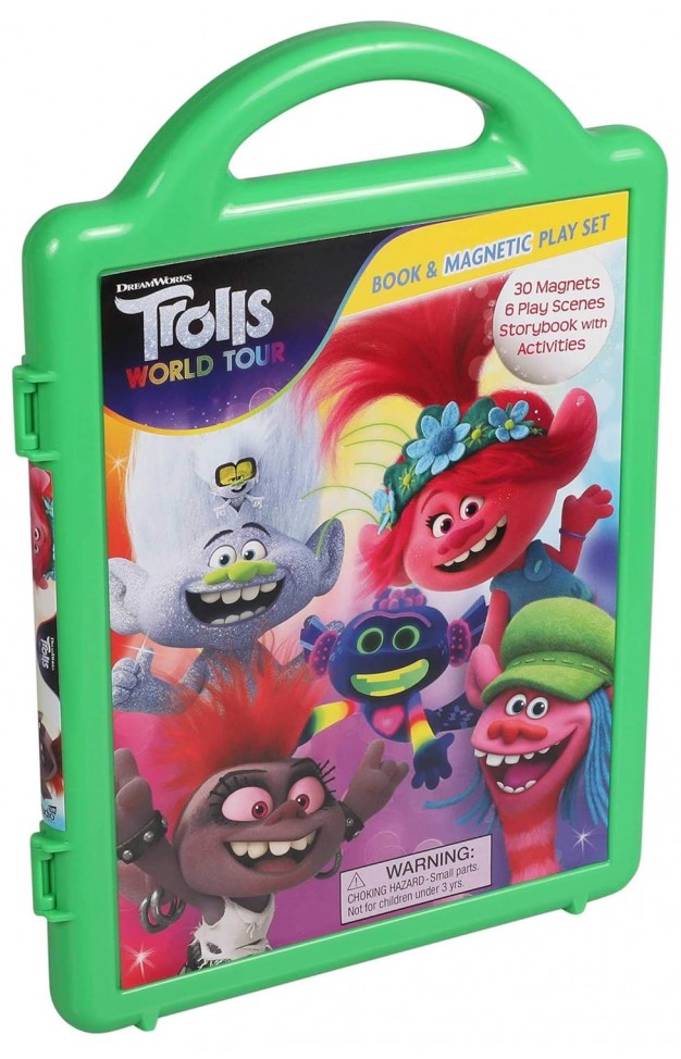 Dreamworks Trolls World Tour Magnetic Playset