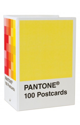 Pantone Postcard Box 100 Postcards Card Book