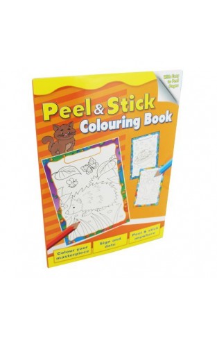 Peel & Stick Book Cat