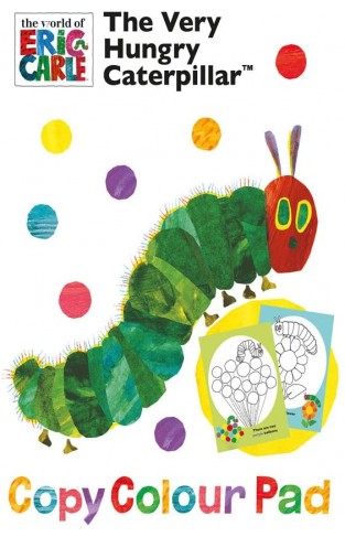 The Very Hungry Caterpillar Copy Colour Pad