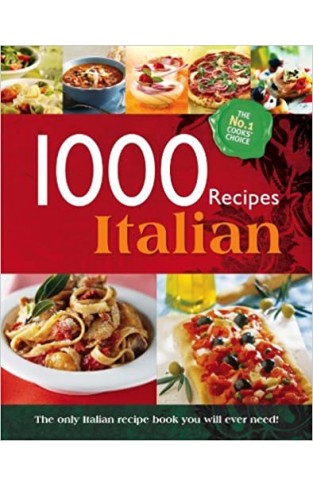 1000 Recipes - Eat Italian - Large Format Hardback Book. Photo's and step by step instructions