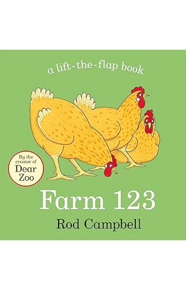 Farm 123: A lift-the-flap animal