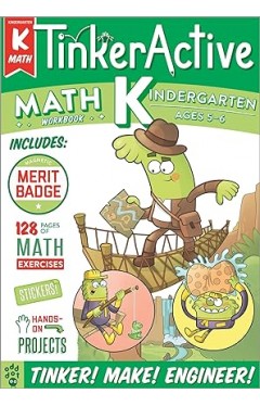 TinkerActive Workbooks: Kindergarten Math