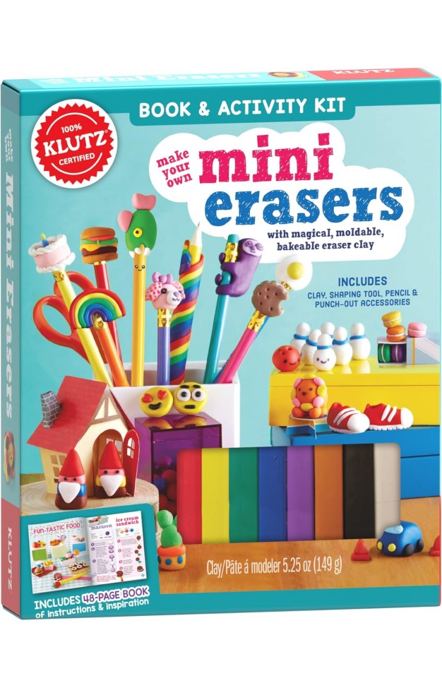 Klutz Paper Make Your Own Mini Erasers