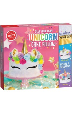 Klutz Sew Your Own Unicorn Cake Pillow Craft Kit