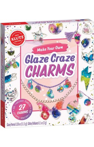 Klutz Make Your Own Glaze Craze Charms Craft Kit