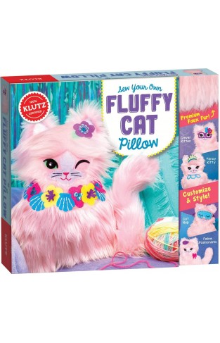 Sew Your Own Fluffy Cat Pillow (Klutz)