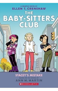Staceys Mistake The Babysitters Club Graphic Novel book  14
