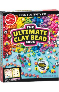 KLUTZ The Ultimate Clay Bead Book Craft Kit 