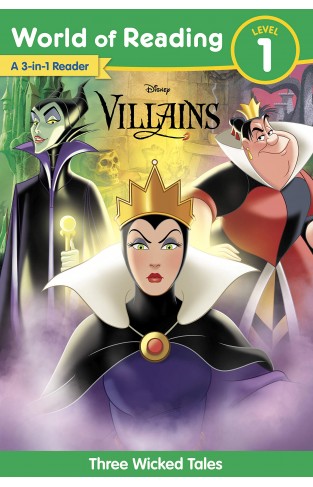 World of Reading: Disney Villains 3-Story Bind-Up