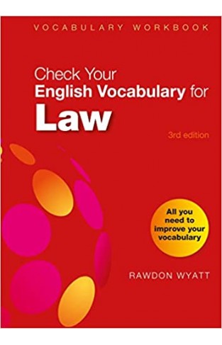 Check Your English Vocabulary for Law: All You Need to Improve Your Vocabulary