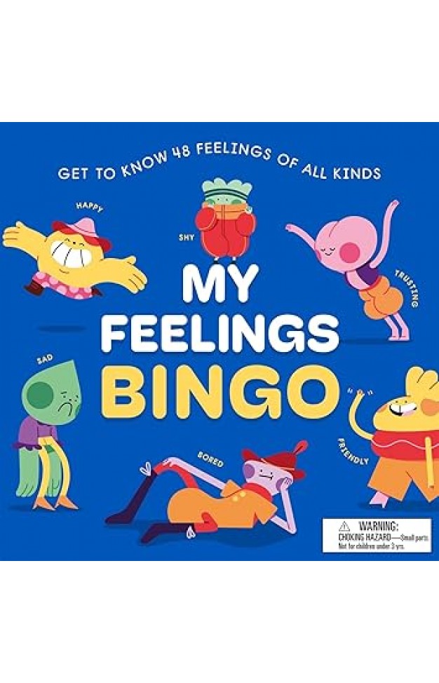 My Feelings Bingo - Get To Know 48 Feelings of All Kinds