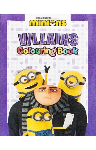 Minions Colouring Book - Villains