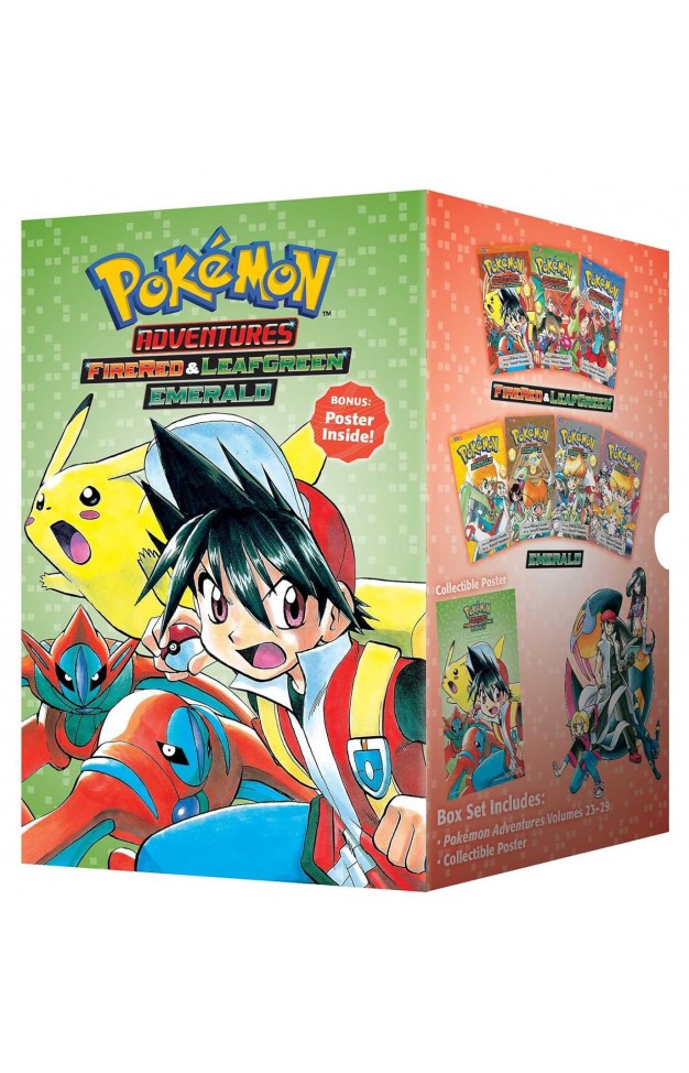 Pokémon Adventures FireRed and LeafGreen  Emerald Box Set