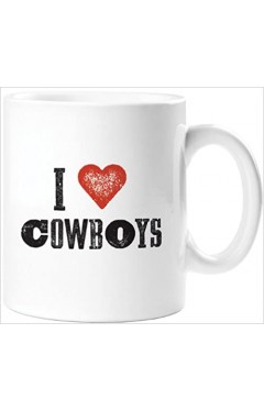 I Heart Cowboys Mug