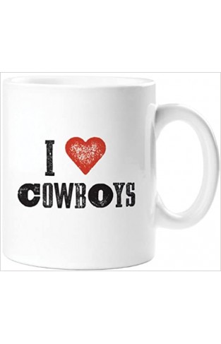 I Heart Cowboys Mug