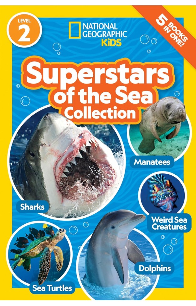 National Geographic Readers: Superstars of the Sea Collection (Level 2)