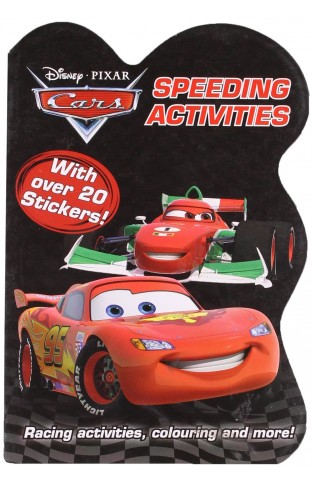 Disney Pixar Cars Speeding Activities Colour Sticker & Activity