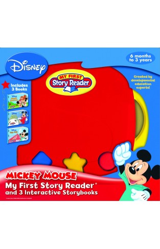 Mickey Mouse My First Story Reader 3 book in Box -