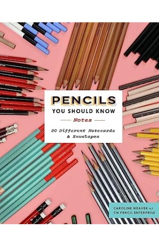 Pencils You Should Know Notes: 20 Different Notecards and Envelopes