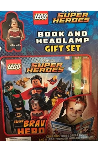 DC Comics Superheroes Wonder Woman Mini Figure , Book and Headlamp Gift Set Hardcover Comic – January 1, 2017