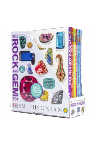 The Rock and Gem Box 10 hardcover books set