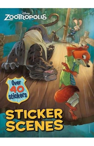 Disney Zootropolis Sticker Scenes : Over 40 Stickers