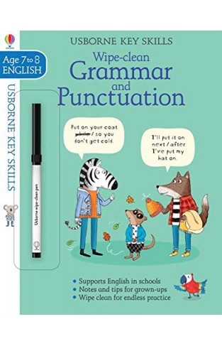 Wipe-Clean Grammar & Punctuation 7-8 (Key Skills)