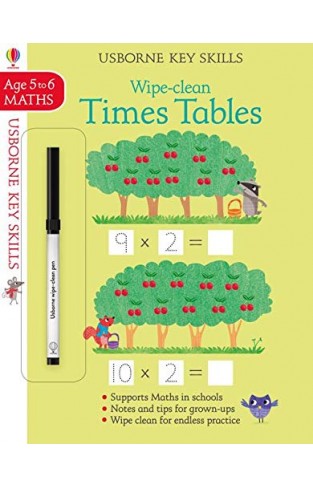 Wipe-Clean Times Tables 5-6 