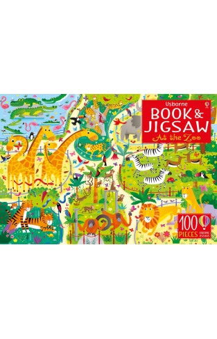 At the Zoo (Usborne Book and Jigsaw): 1