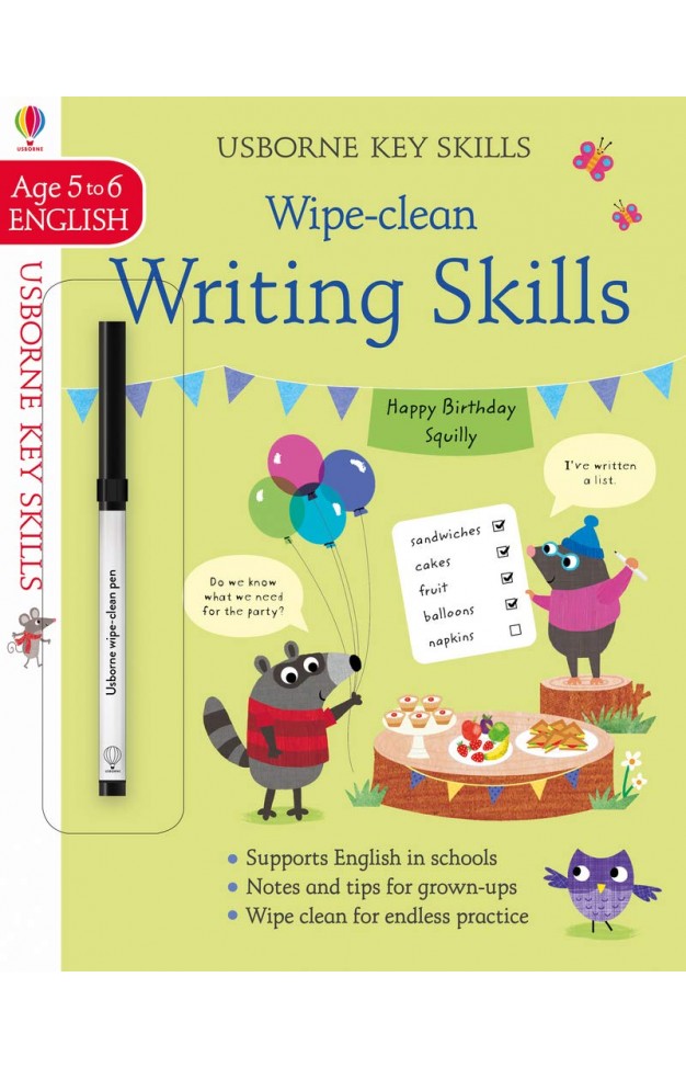 Wipe-Clean Writing Skills 5-6