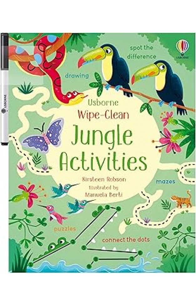 Wipe-Clean Jungle Activities