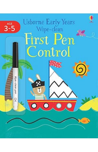 First Pen Control (Usborne Early Years Wipe-Clean)