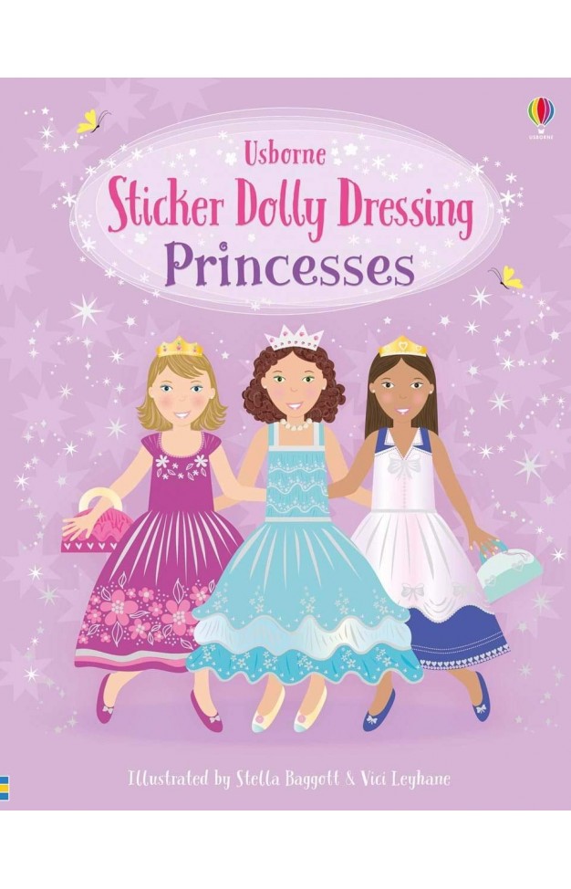 Sticker Dolly Dressing Princesses
