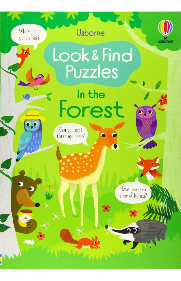 Look and Find Puzzles: in the Forest