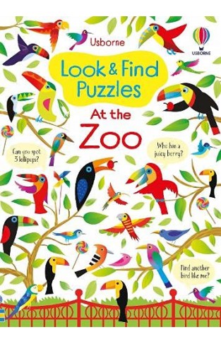 Look and Find Puzzles: at the Zoo