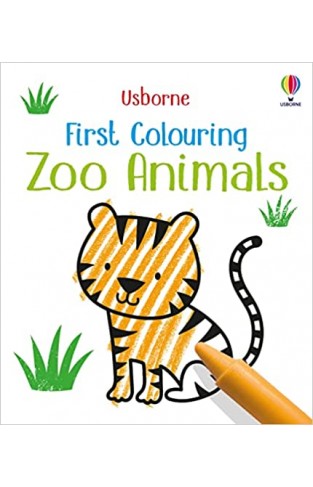 First Colouring Zoo Animals