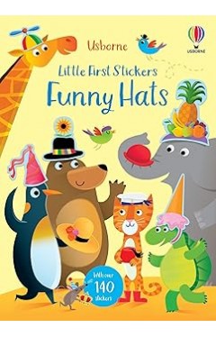Little First Stickers Funny Hats 1