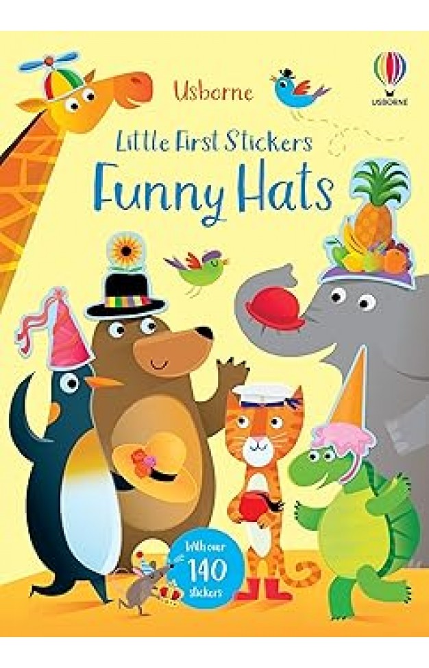 Little First Stickers Funny Hats 1
