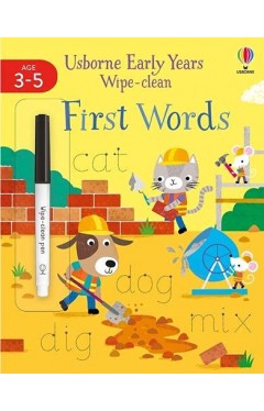 Early Years Wipe-Clean: First Words