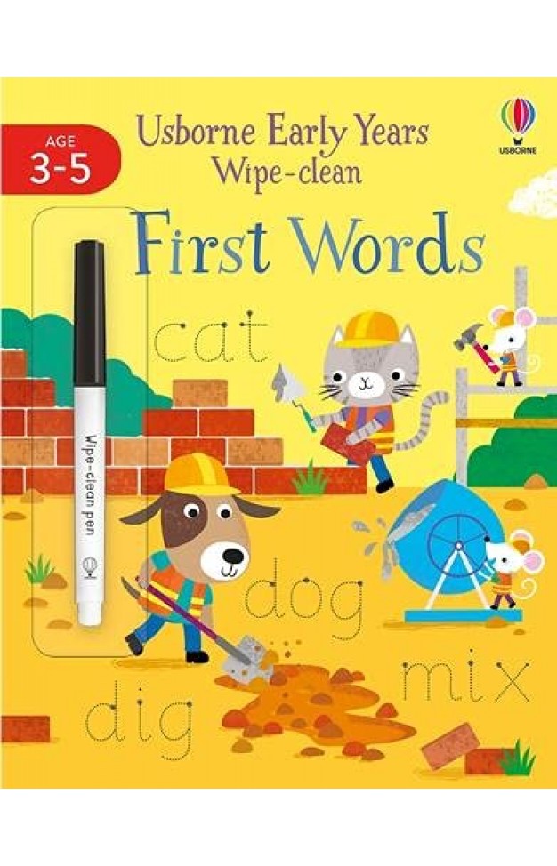 Early Years Wipe-Clean: First Words
