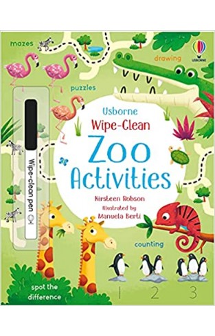 Wipe-Clean Zoo Activities