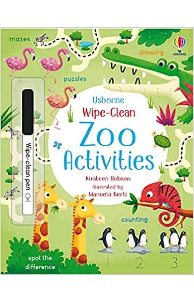 Wipe-Clean Zoo Activities