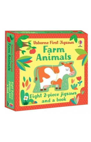 My First Farm Animals Jigsaws and Book
